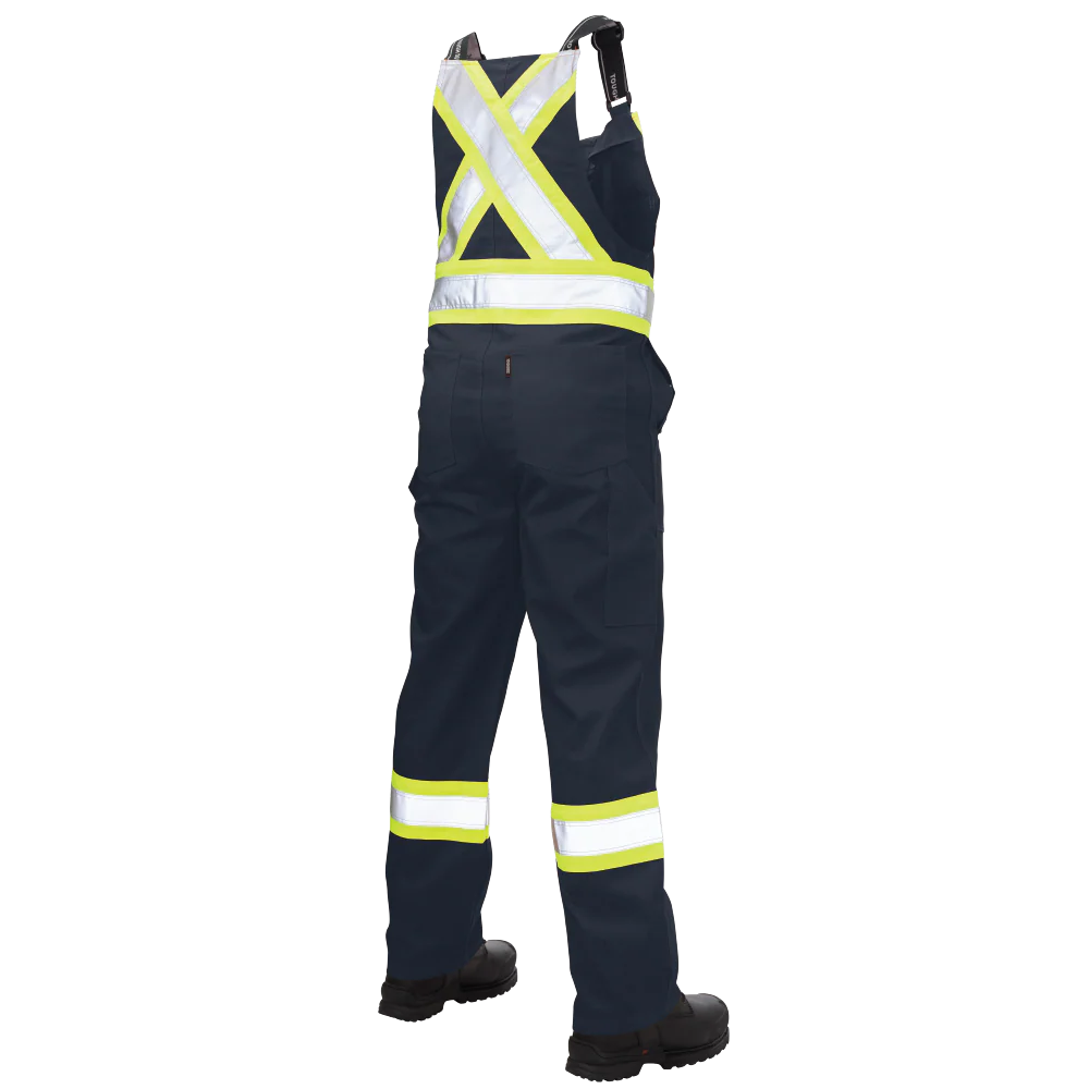 Twill Unlined Safety Bib Overall by Tough Duck - Style S769