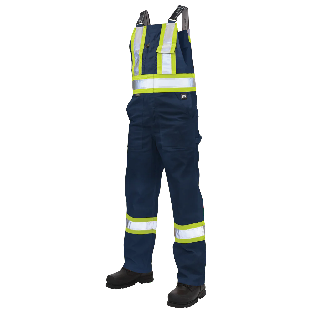 Twill Unlined Safety Bib Overall by Tough Duck - Style S769