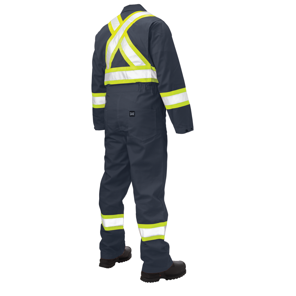 Unlined Twill Safety Coverall by Tough Duck - Style S792