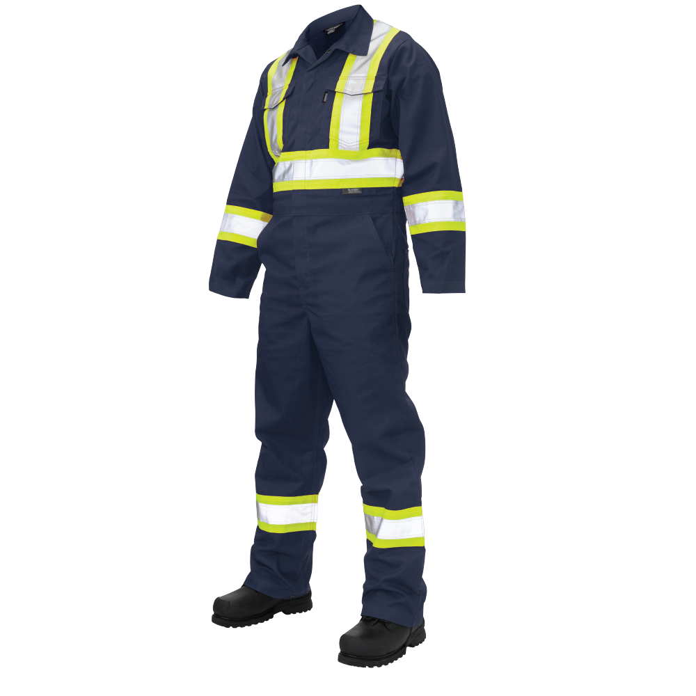 Unlined Twill Safety Coverall by Tough Duck - Style S792