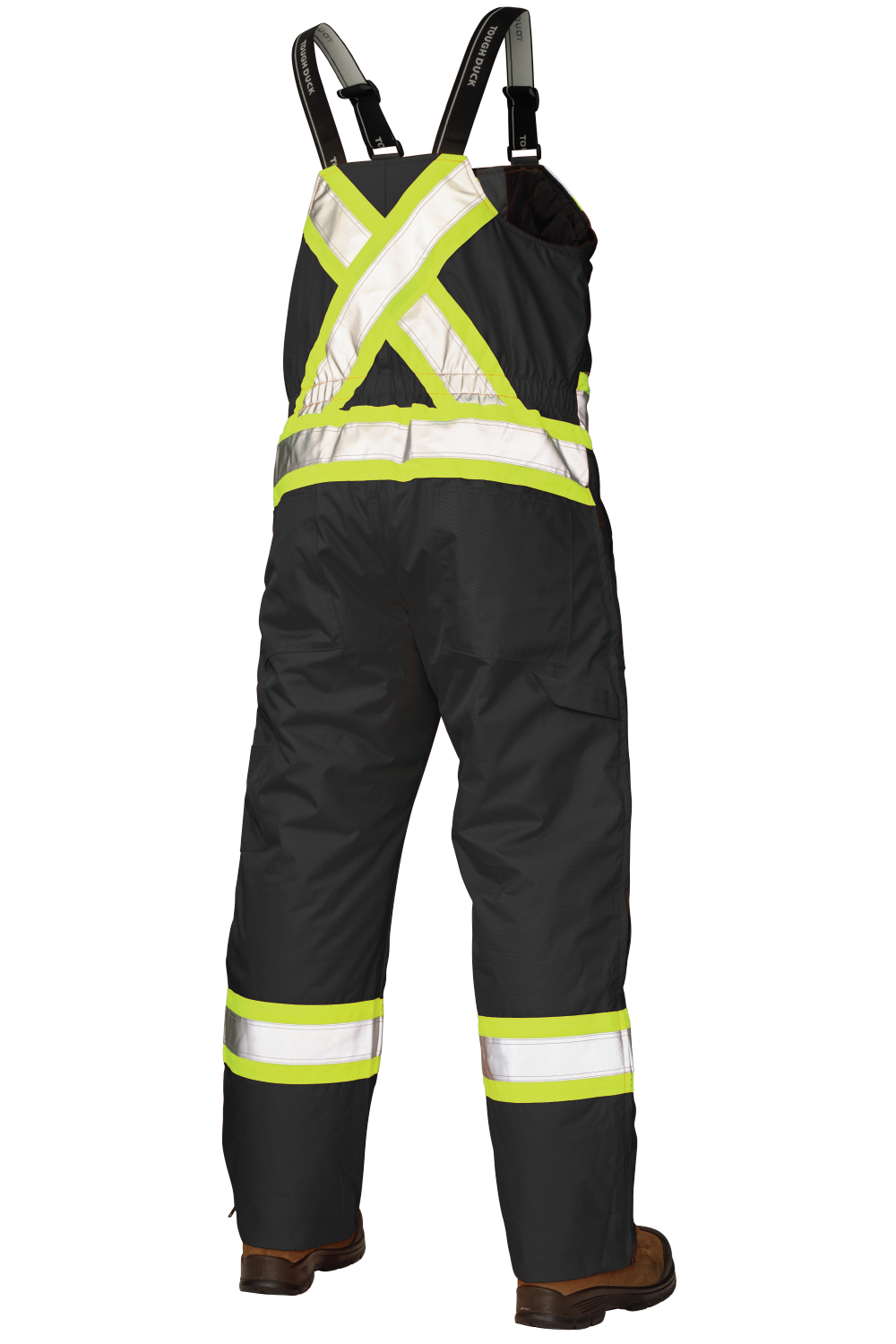 Poly Oxford Insulated Safety Bib Overall By Tough Duck - Style S798