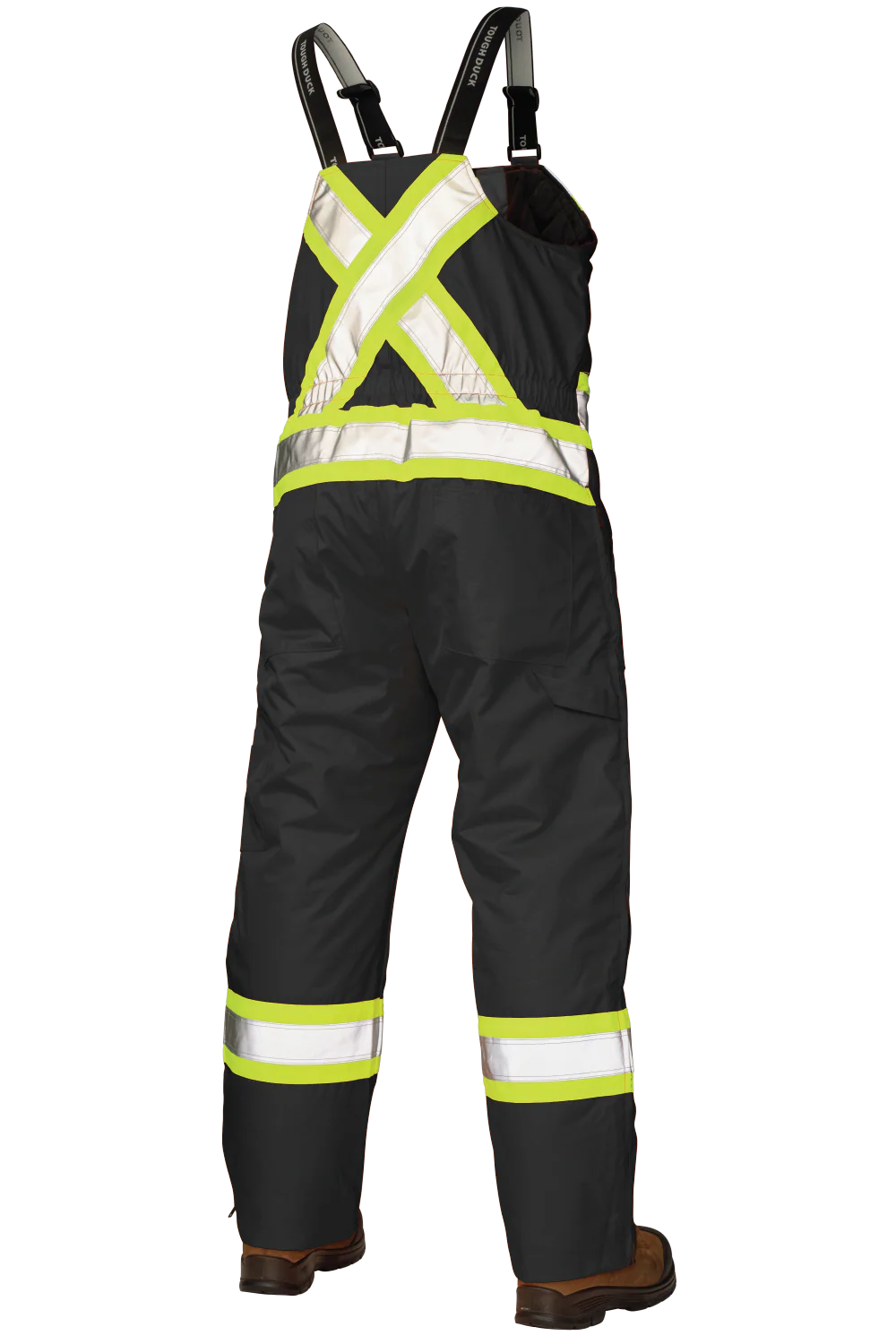 Poly Oxford Insulated Safety Bib Overall By Tough Duck - Style S798