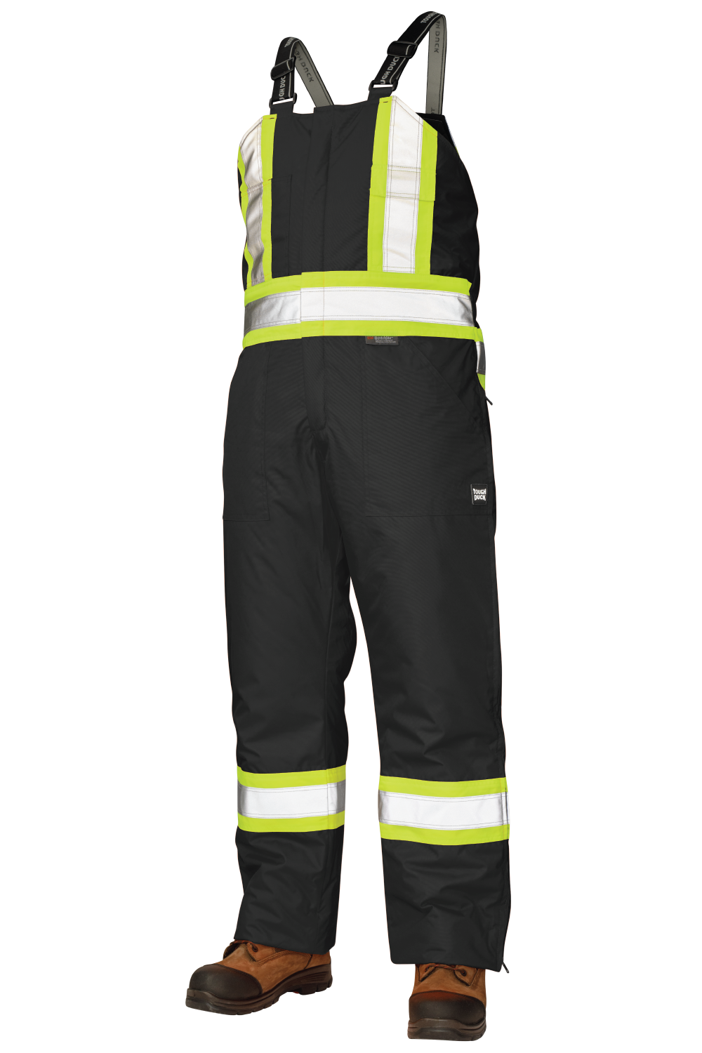 Poly Oxford Insulated Safety Bib Overall By Tough Duck - Style S798