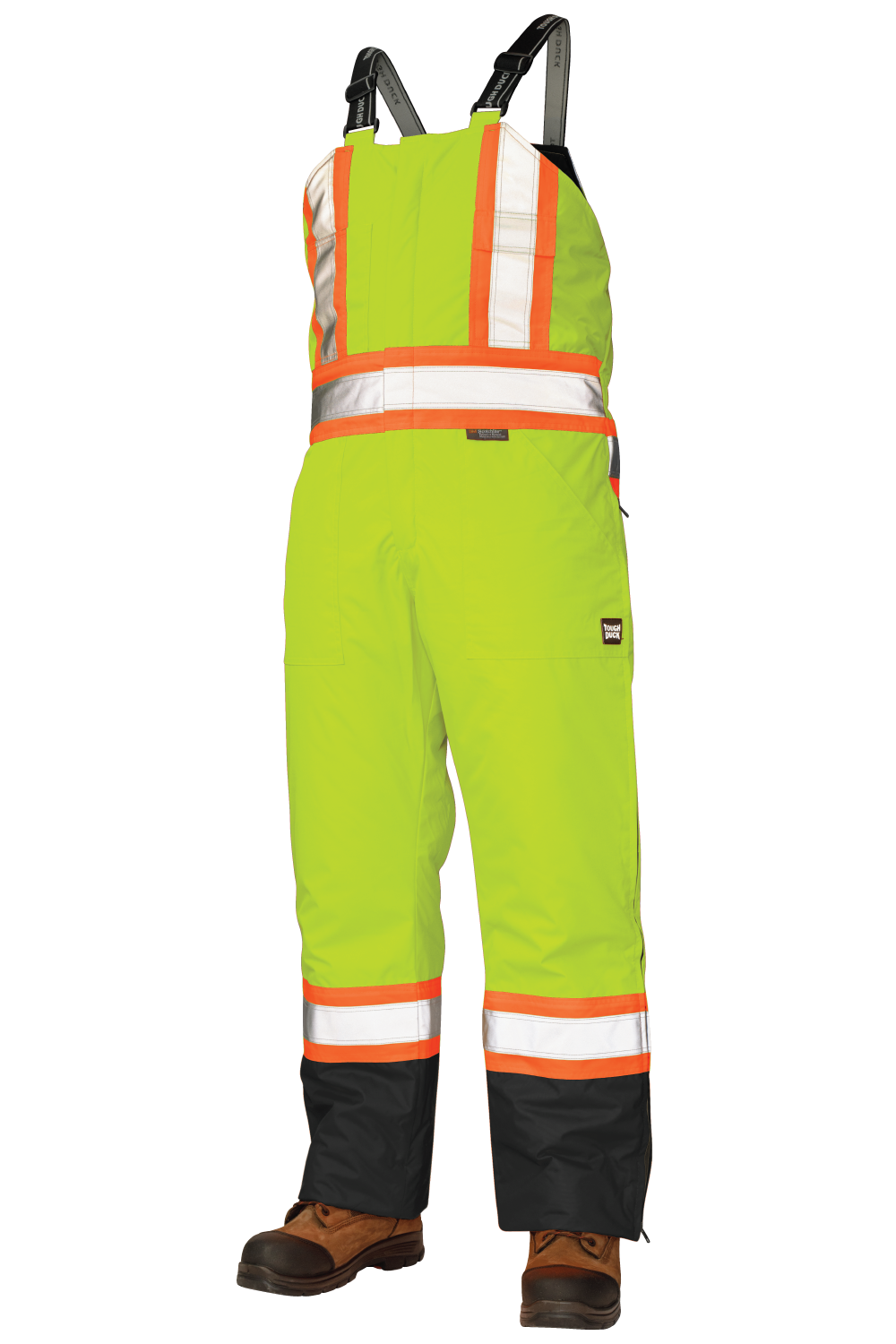 Poly Oxford Insulated Safety Bib Overall By Tough Duck - Style S798