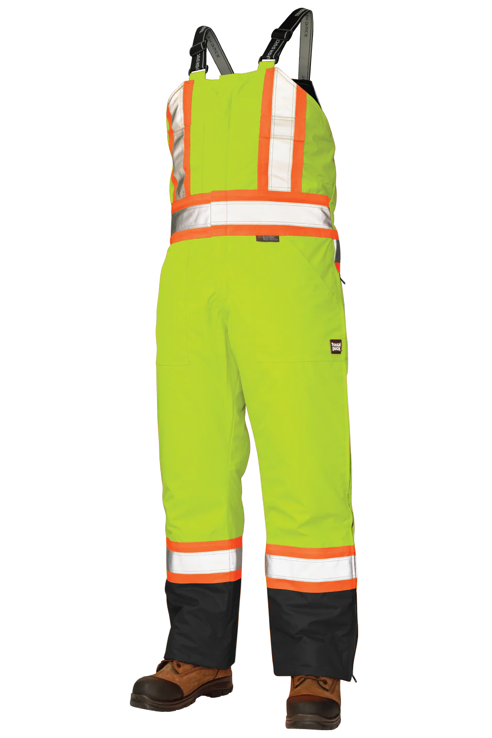 Poly Oxford Insulated Safety Bib Overall By Tough Duck - Style S798