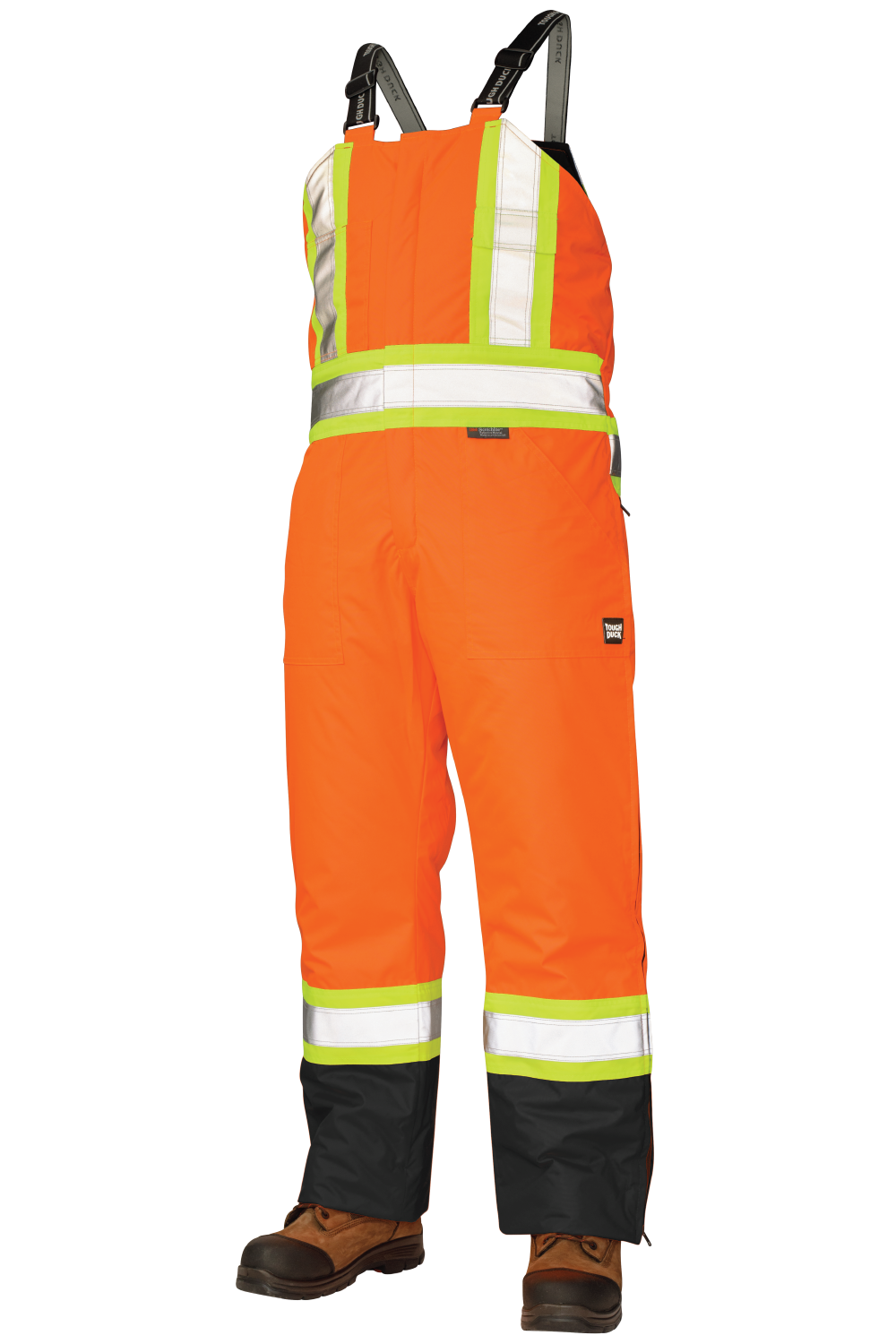 Poly Oxford Insulated Safety Bib Overall By Tough Duck - Style S798
