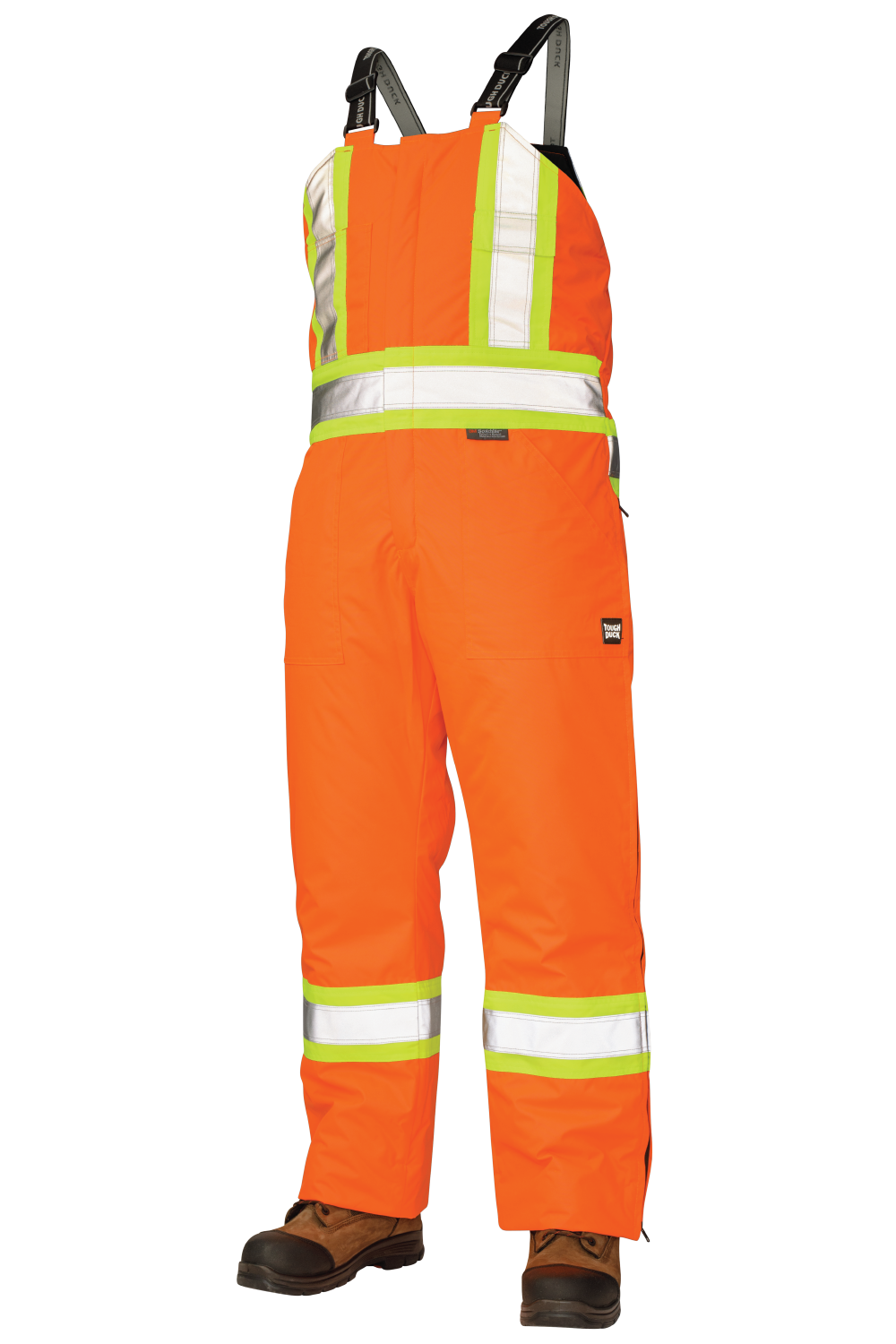 Poly Oxford Insulated Safety Bib Overall By Tough Duck - Style S798