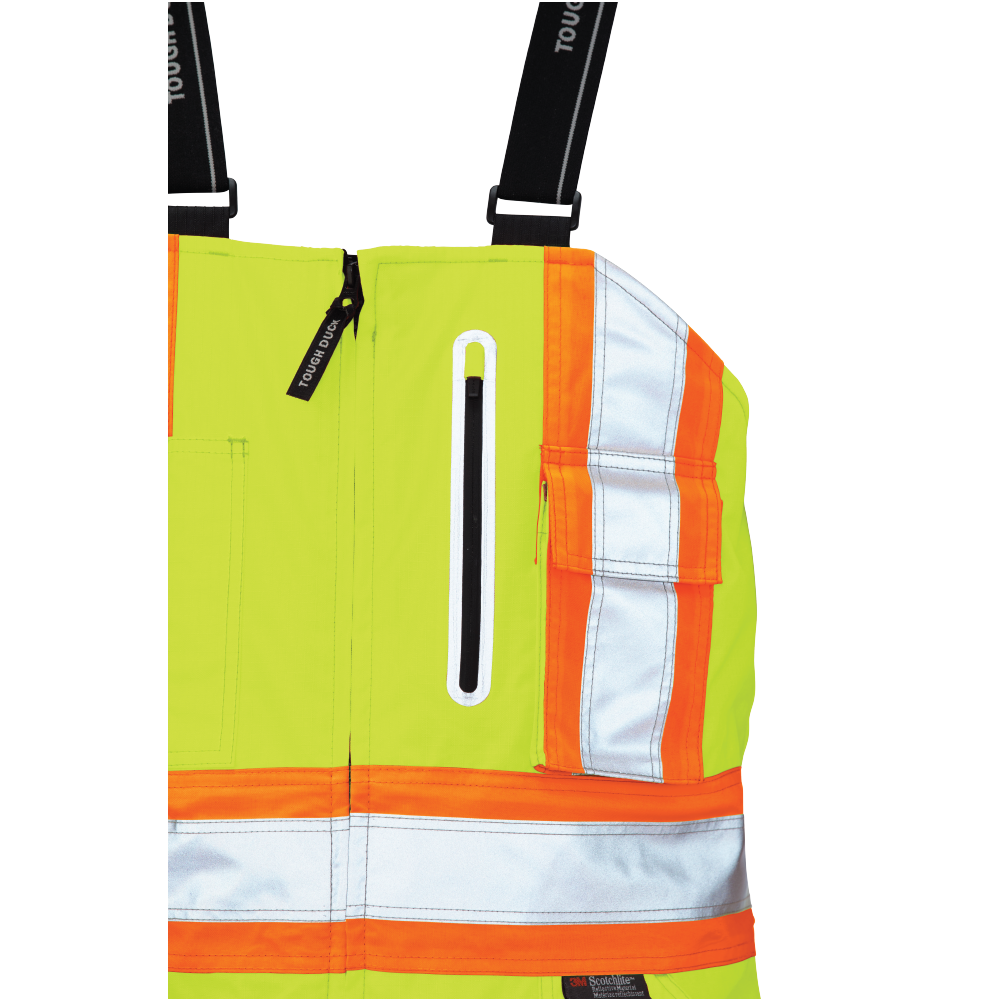 Ripstop Insulated Safety Bib Overall by Tough Duck - Style S876