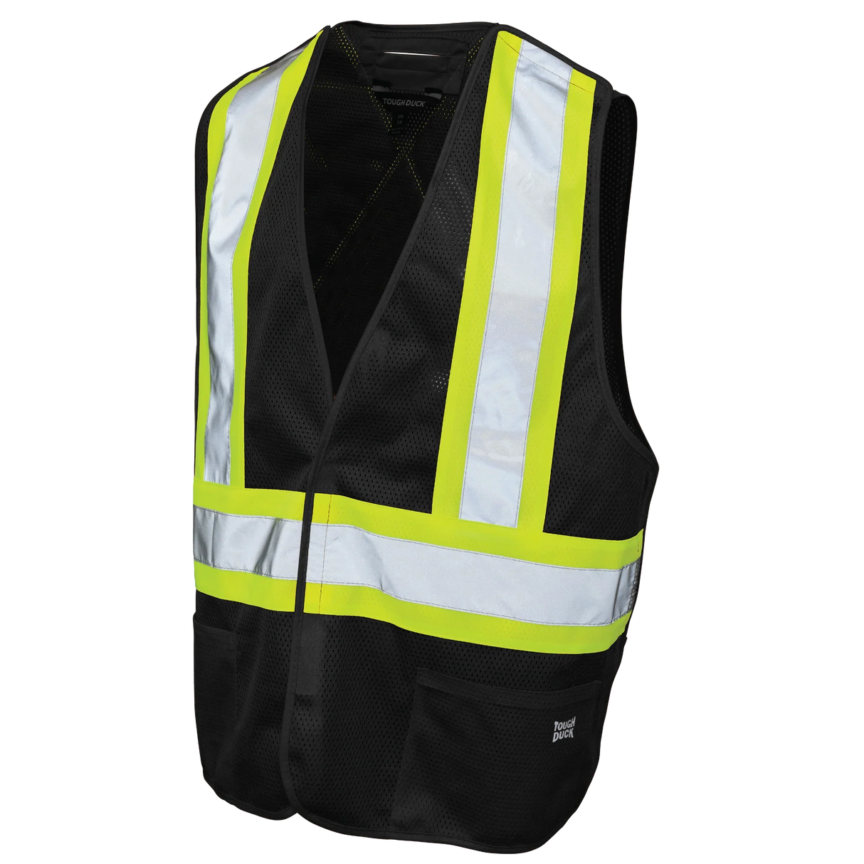 Mesh 5-Point Tear-Away Safety Vest by Tough Duck - Style S9i0