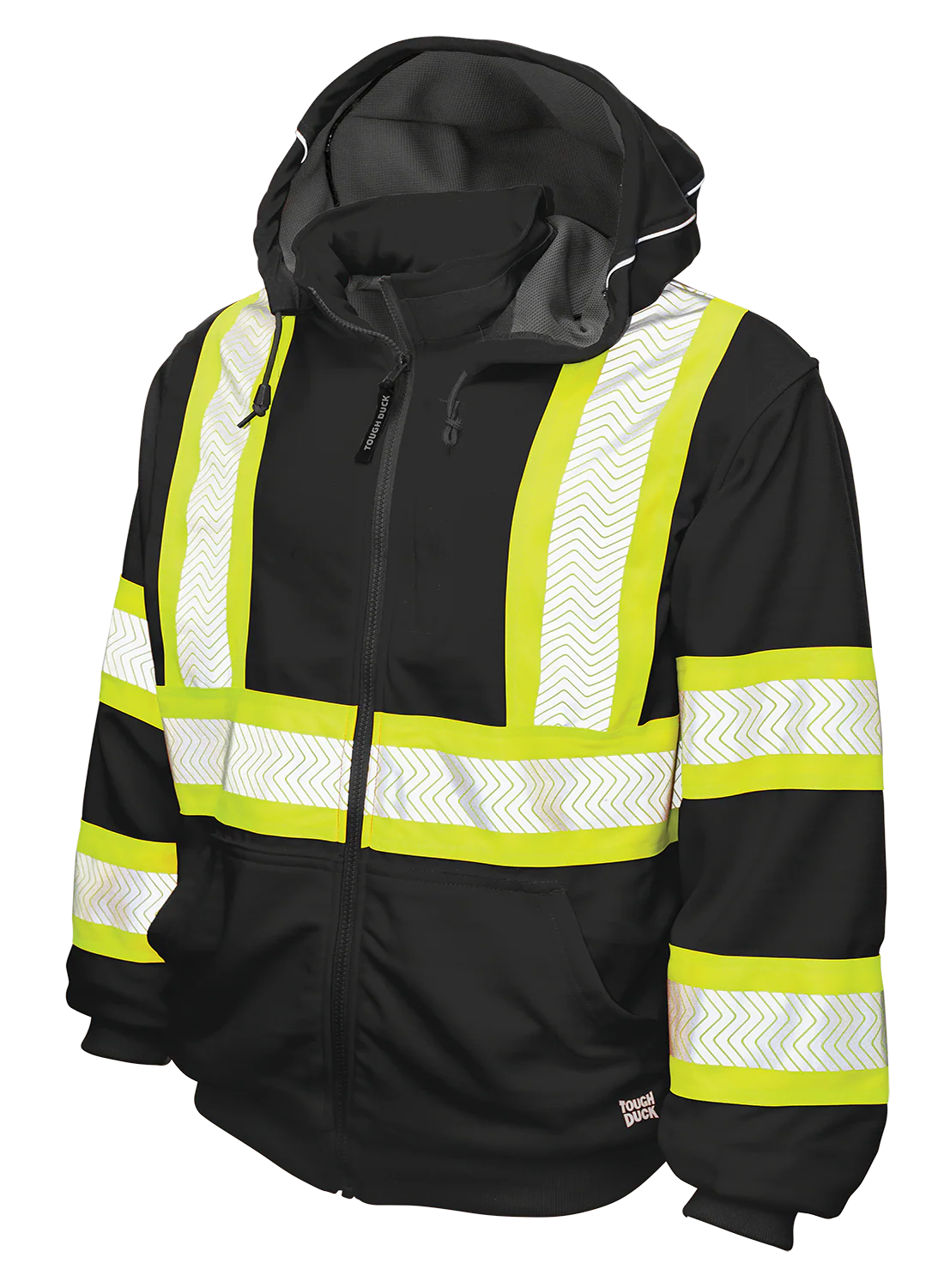 Fleece Thermal Lined Safety Hoodie by Tough Duck - Style SJ16