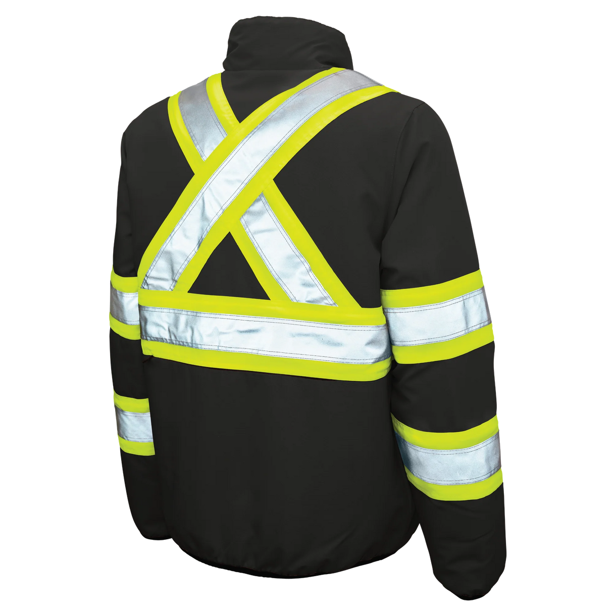 Ripstop Reversible Safety Jacket by Tough Duck - Style SJ27