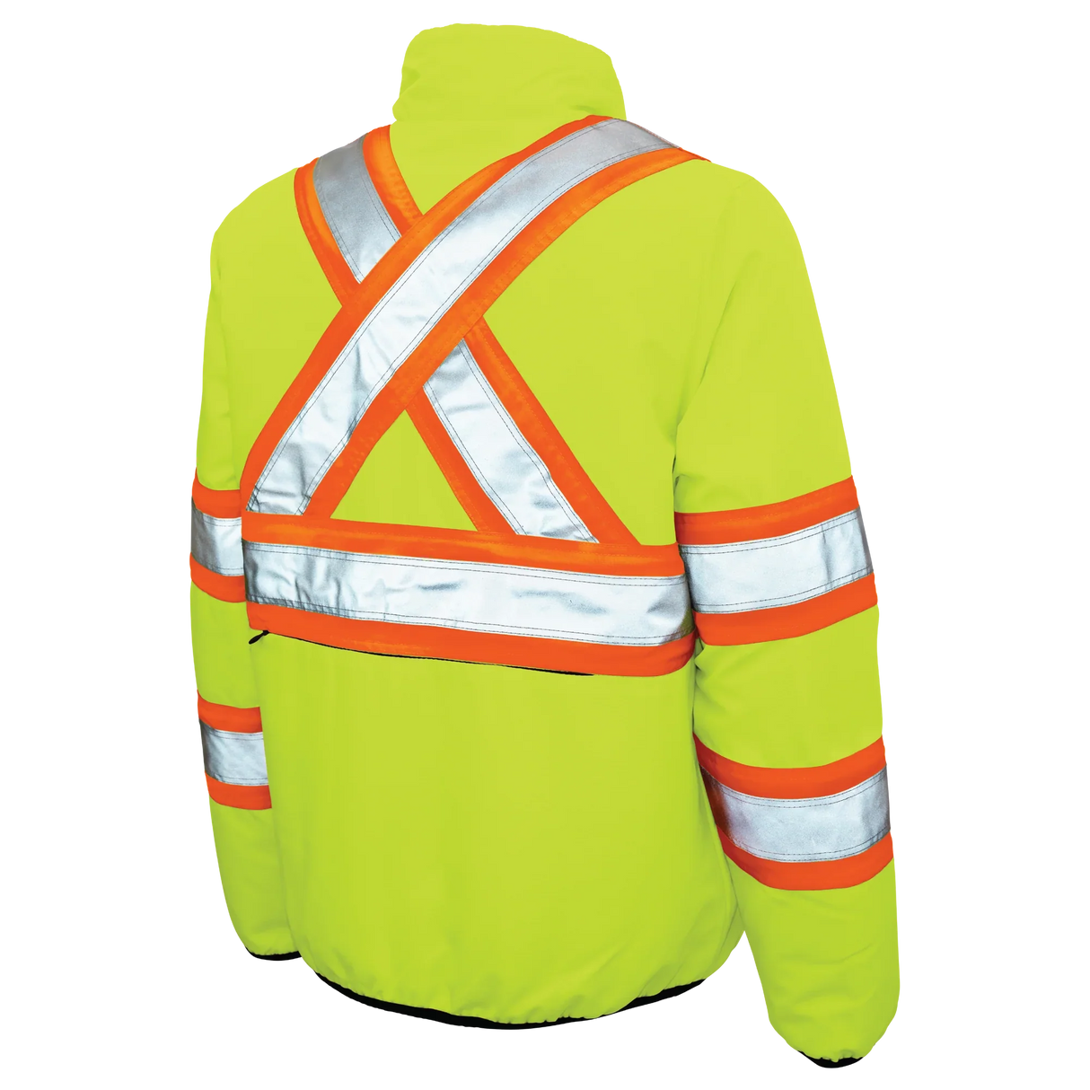 Ripstop Reversible Safety Jacket by Tough Duck - Style SJ27