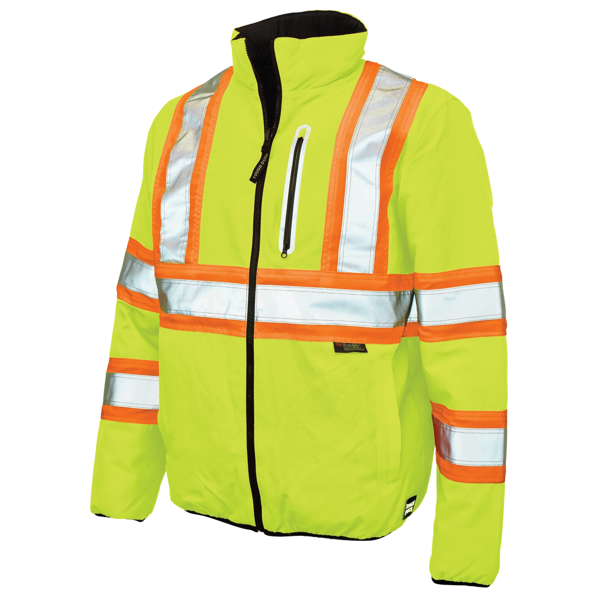 Ripstop Reversible Safety Jacket by Tough Duck - Style SJ27