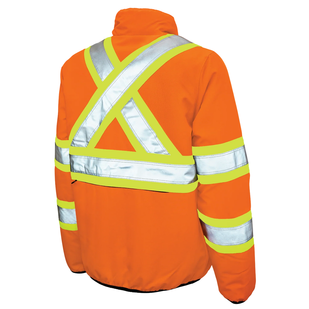Ripstop Reversible Safety Jacket by Tough Duck - Style SJ27