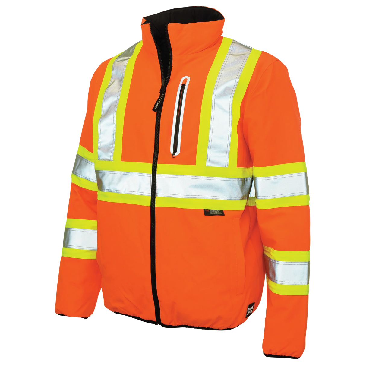 Ripstop Reversible Safety Jacket by Tough Duck - Style SJ27