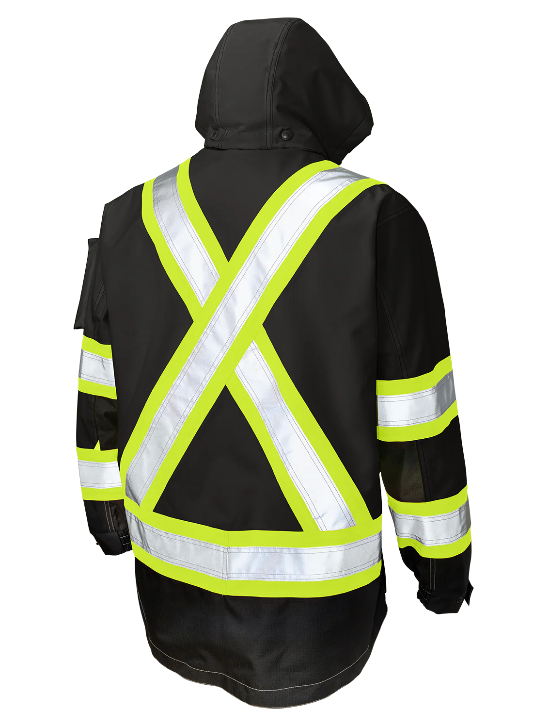 Ripstop Safety Hi-Vis Shell by Tough Duck - Style SJ28