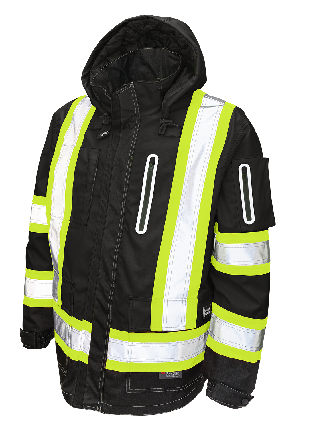 Ripstop Safety Hi-Vis Shell by Tough Duck - Style SJ28