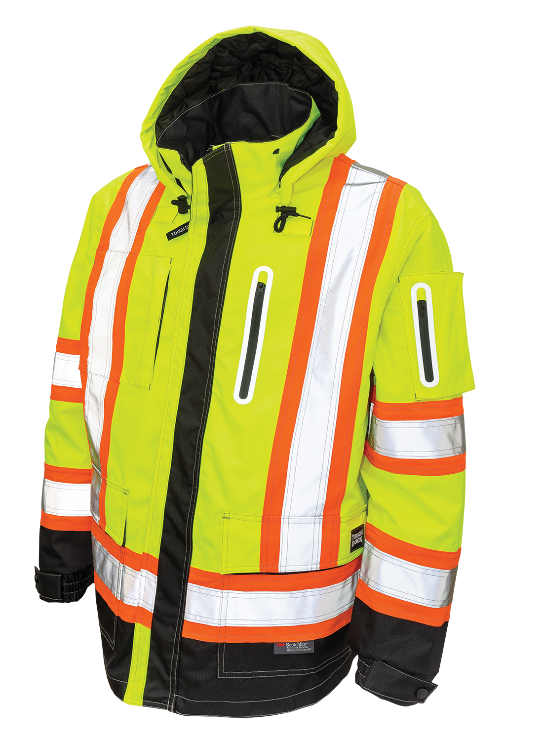 Ripstop Safety Hi-Vis Shell by Tough Duck - Style SJ28