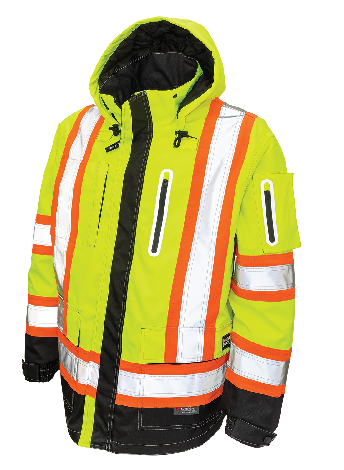 Ripstop Safety Hi-Vis Shell by Tough Duck - Style SJ28