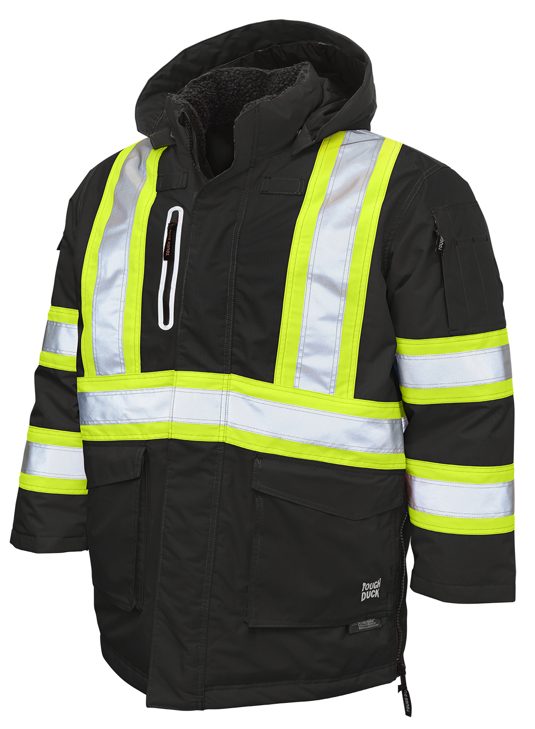 Ripstop Safety Down Filled Parka by Tough Duck - Style SJ39