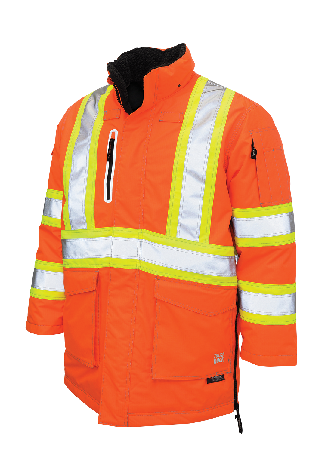 Ripstop Safety Down Filled Parka by Tough Duck - Style SJ39