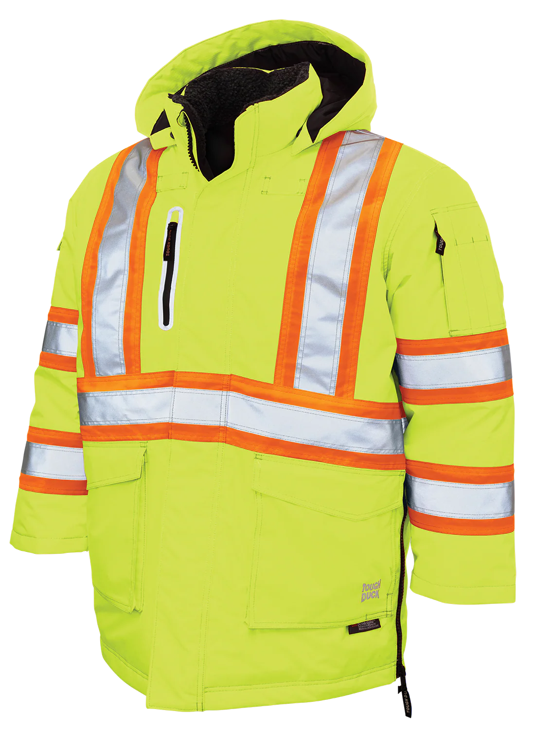 Ripstop Safety Down Filled Parka by Tough Duck - Style SJ39