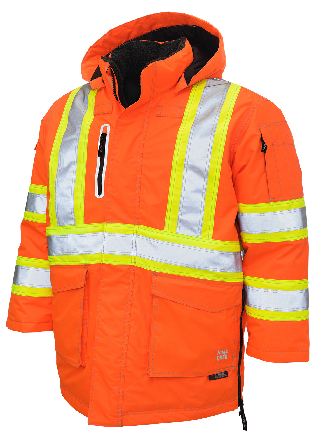 Ripstop Safety Down Filled Parka by Tough Duck - Style SJ39