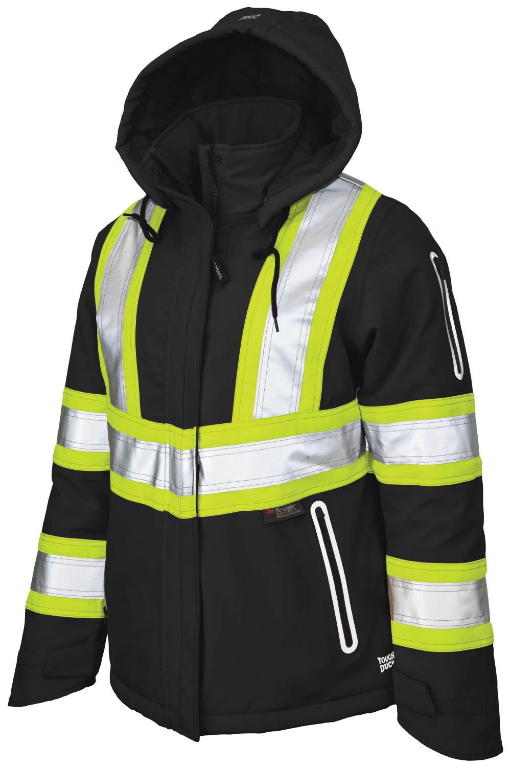 Women's Insulated Flex Safety Jacket by Tough Duck - Style SJ41