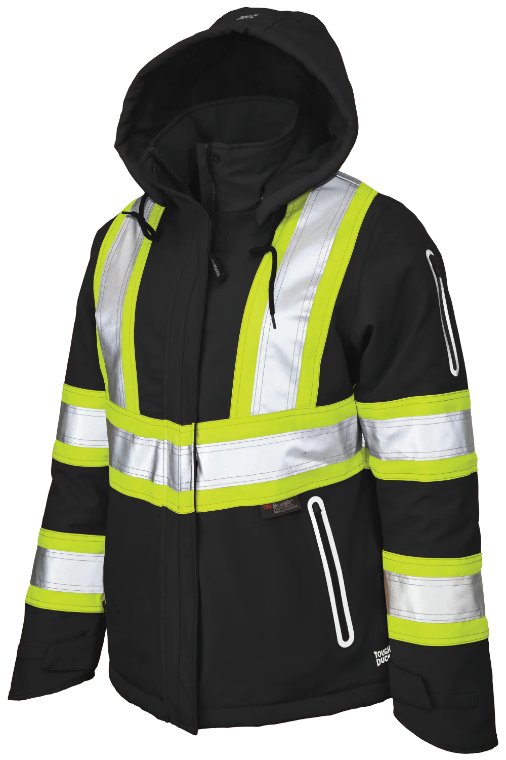 Women's Insulated Flex Safety Jacket by Tough Duck - Style SJ41