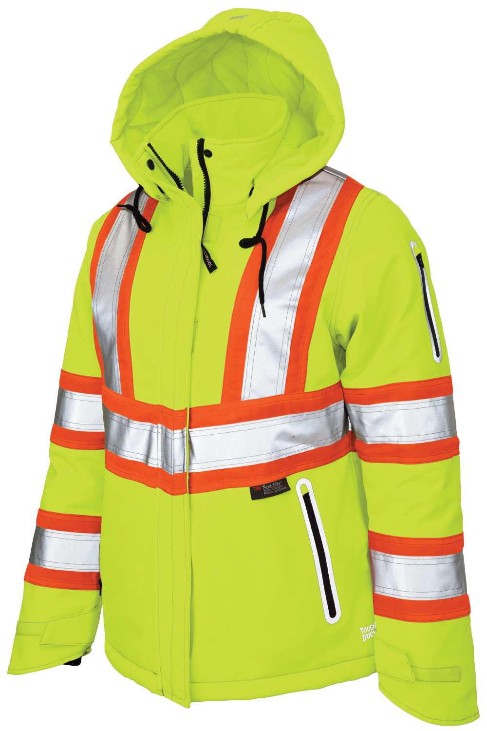 Women's Insulated Flex Safety Jacket by Tough Duck - Style SJ41