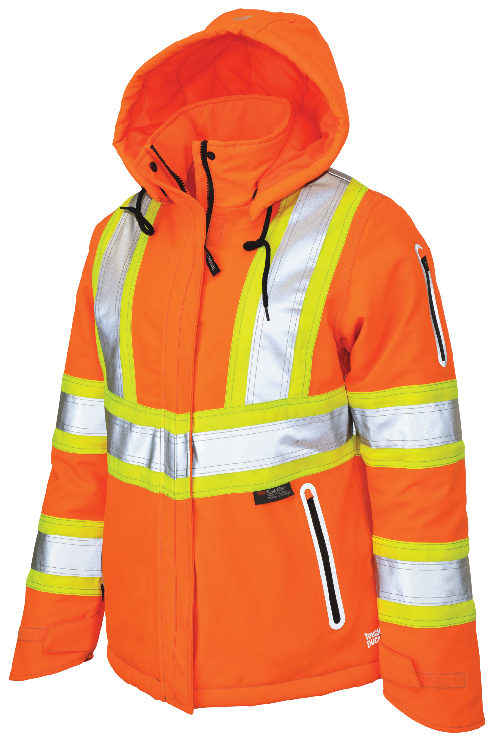 Women's Insulated Flex Safety Jacket by Tough Duck - Style SJ41