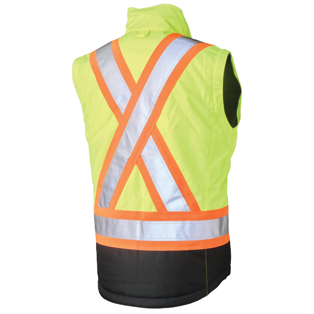 Women's Poly Oxford 5-In-1 Safety Jacket by Tough Duck - Style SJ46