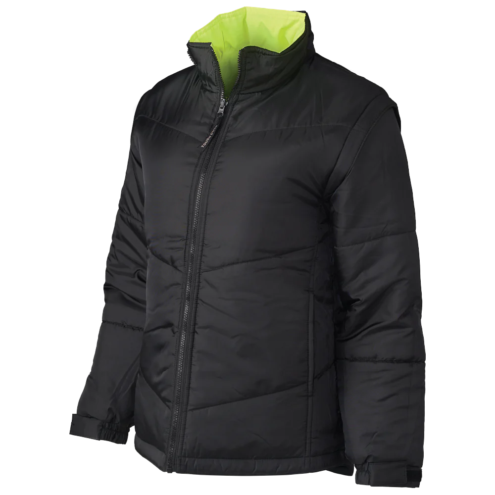 Women's Poly Oxford 5-In-1 Safety Jacket by Tough Duck - Style SJ46