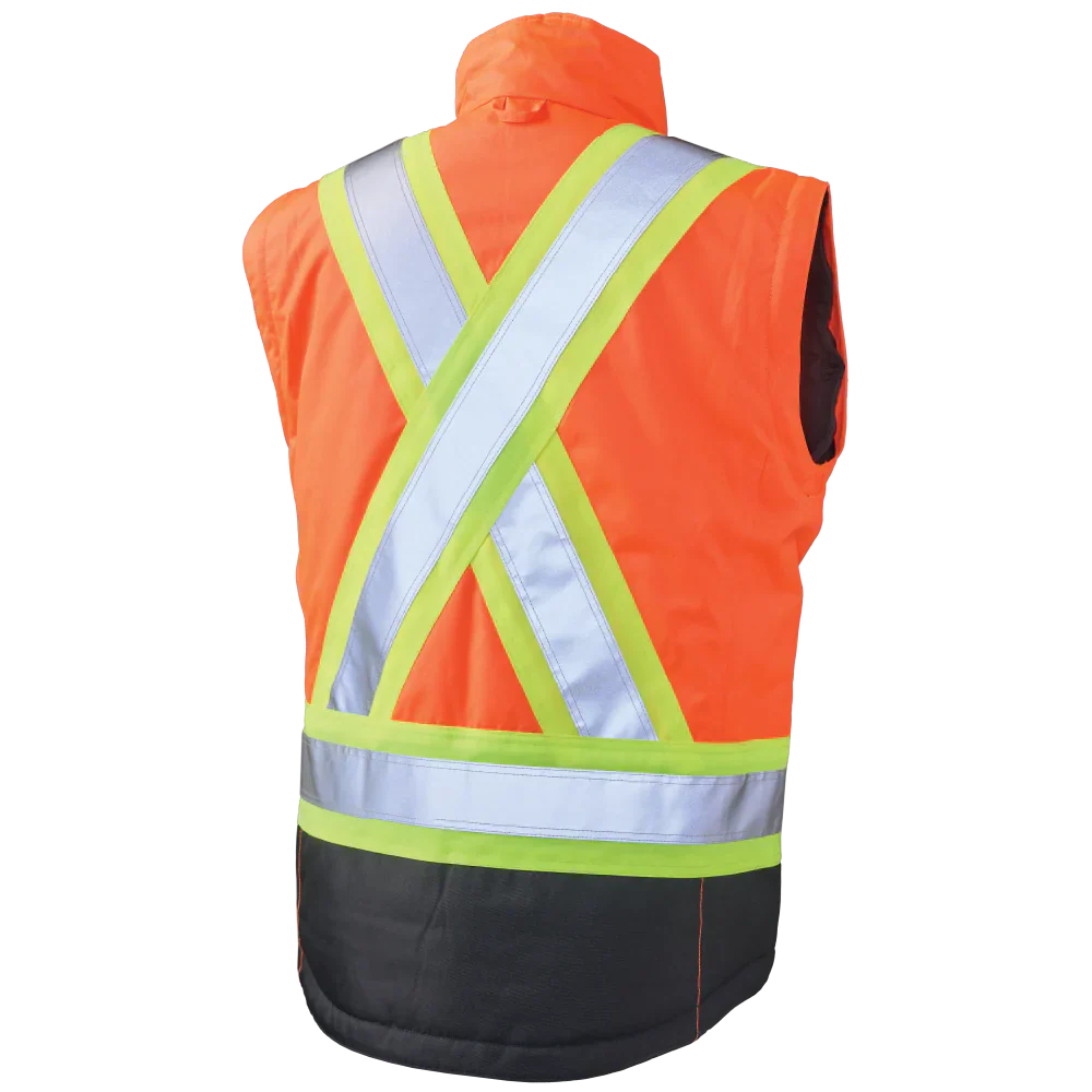 Women's Poly Oxford 5-In-1 Safety Jacket by Tough Duck - Style SJ46