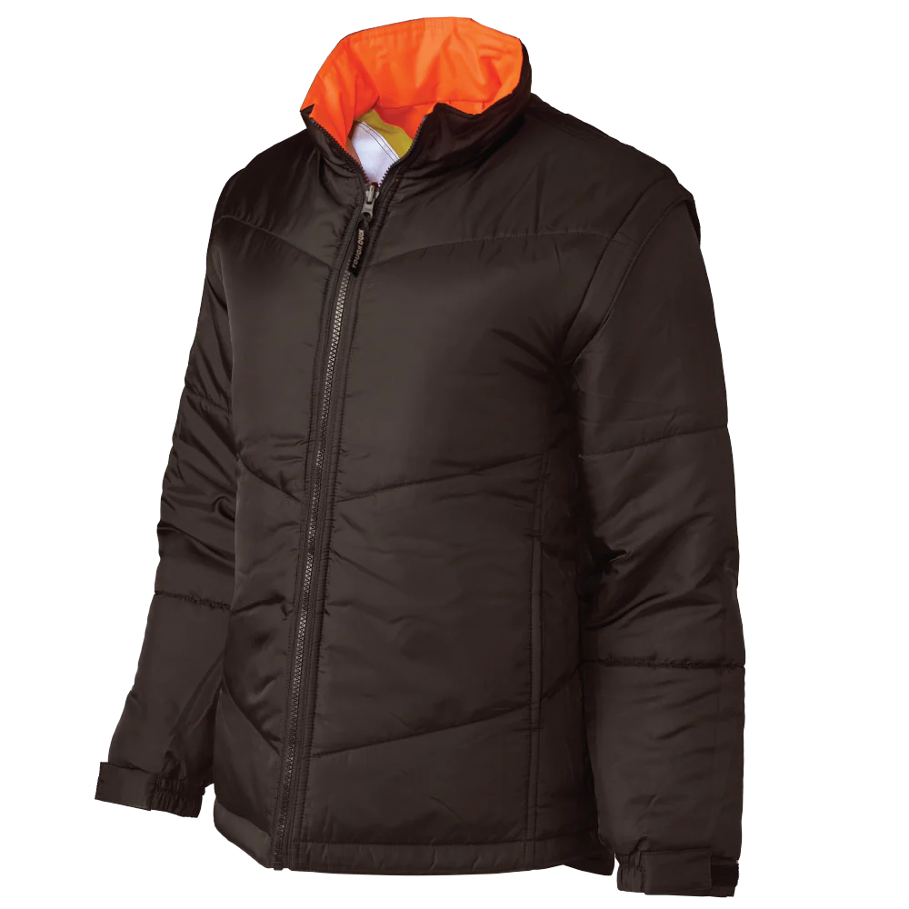 Women's Poly Oxford 5-In-1 Safety Jacket by Tough Duck - Style SJ46