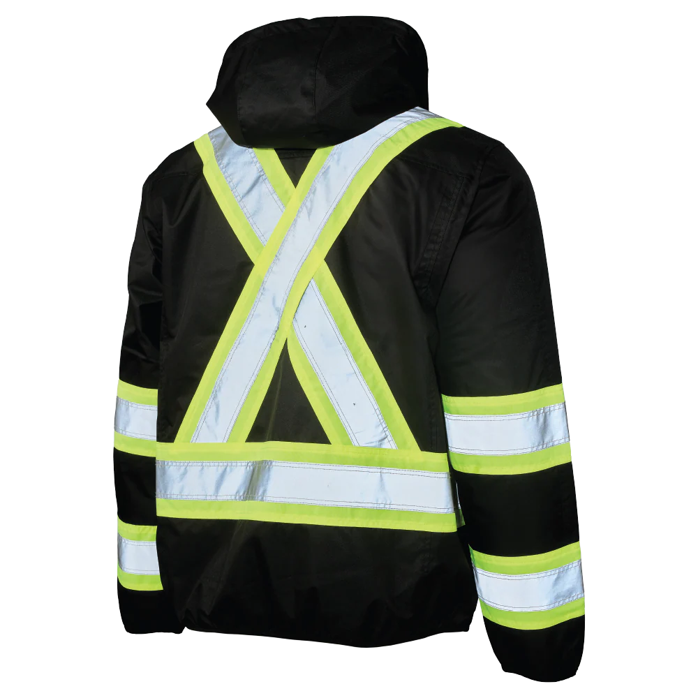 Light Weight Mesh-Lined Safety Jacket by Tough Duck - Style SJ50