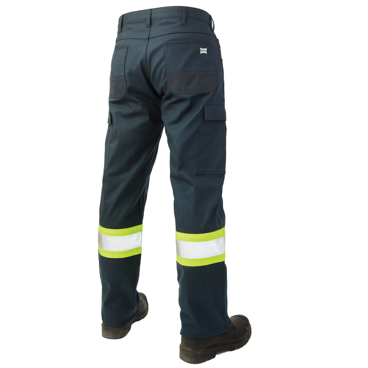 Relaxed Fit Flex Twill Safety Cargo Pant By Tough Duck - Style SP03