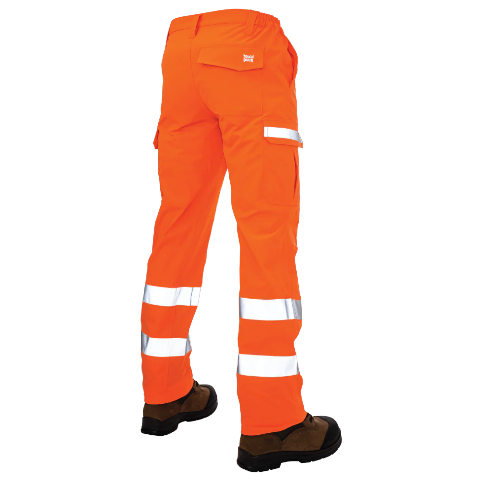 Relaxed Fit 4-Way Stretch Vented Cargo Pant By Tough Duck - Style SP06