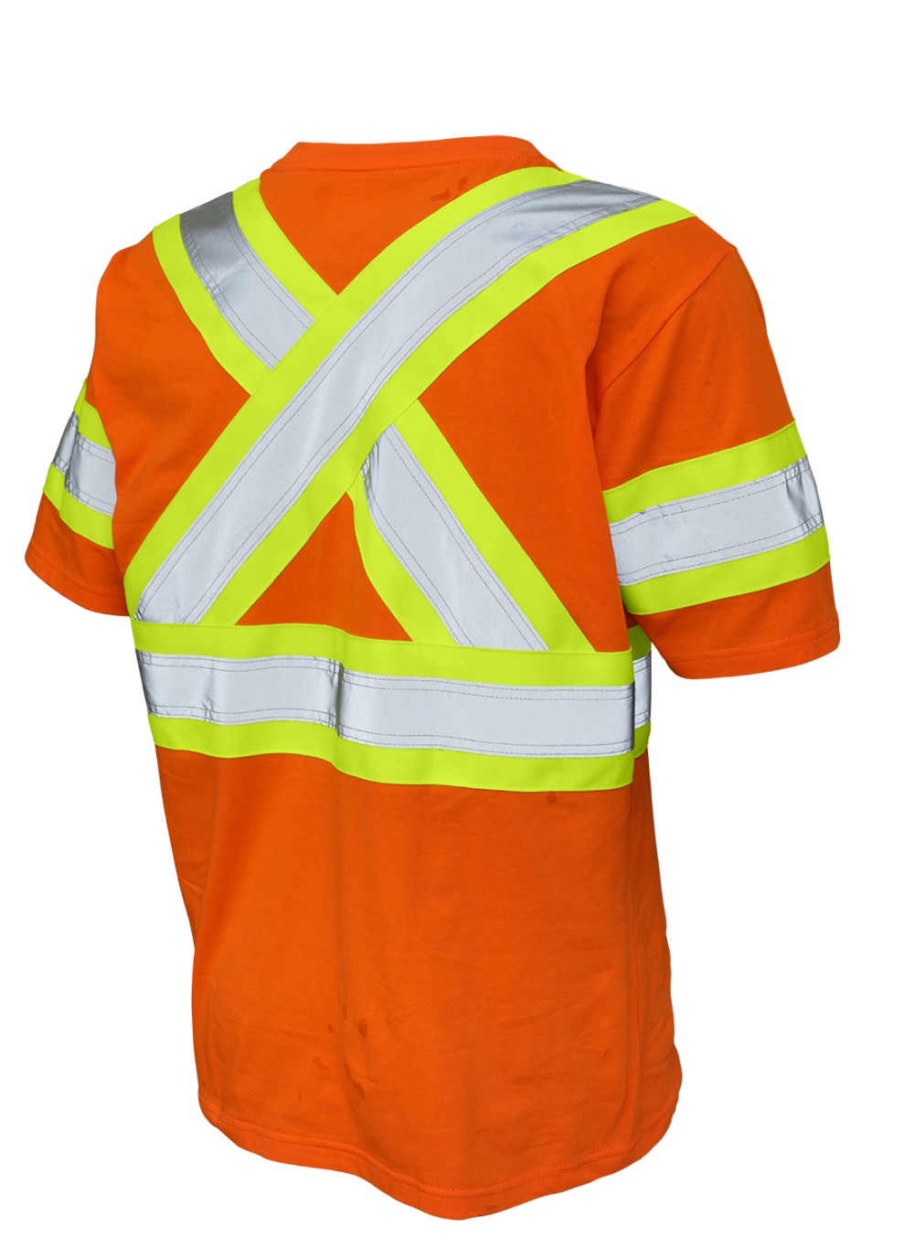 Hi-Vis 100% Cotton Jersey Short Sleeve Safety T-Shirt By Tough Duck - Style ST11