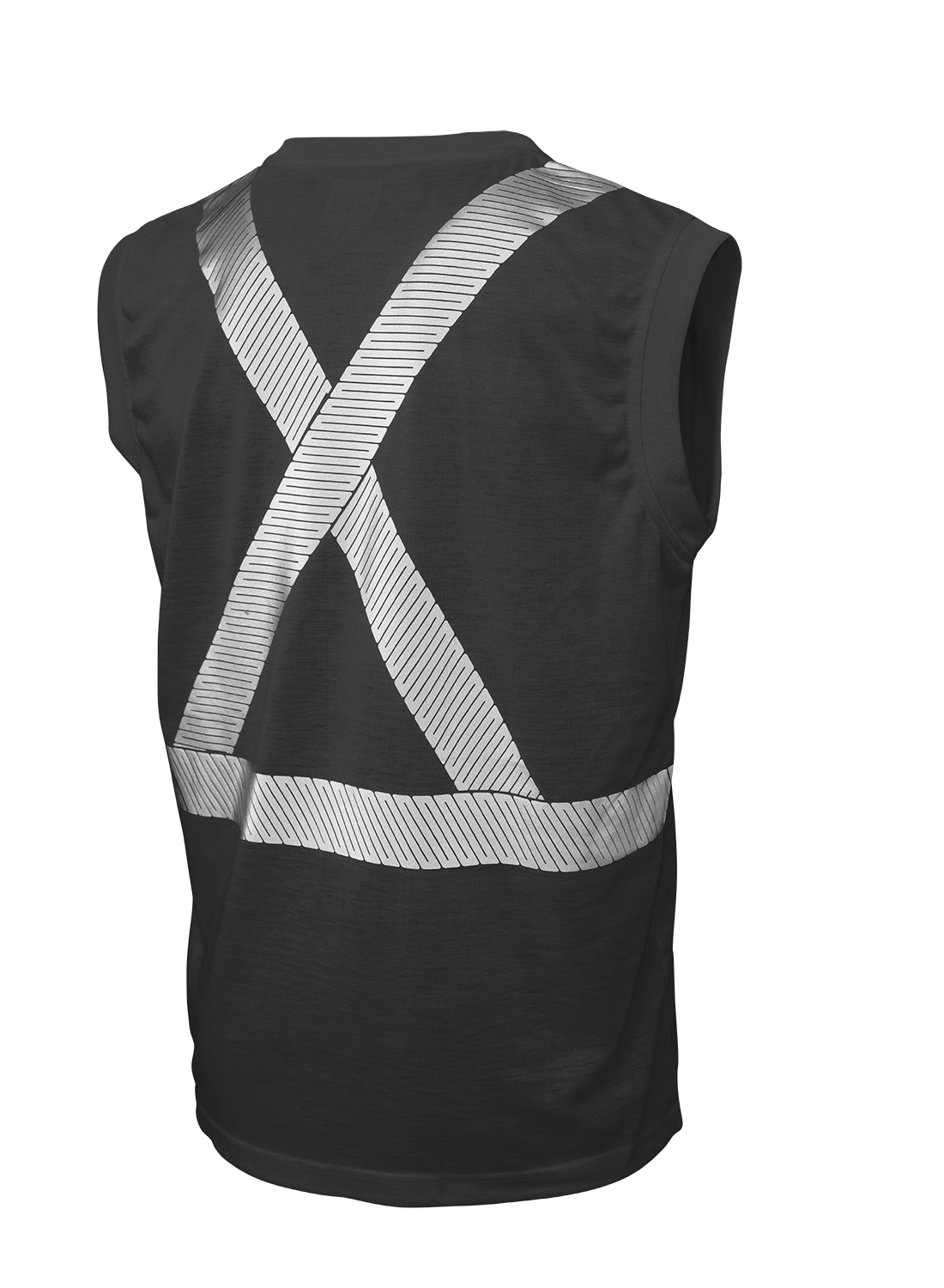 Hi-Vis Polyester Jersey Sleeveless Safety T-Shirt By Tough Duck - Style ST151