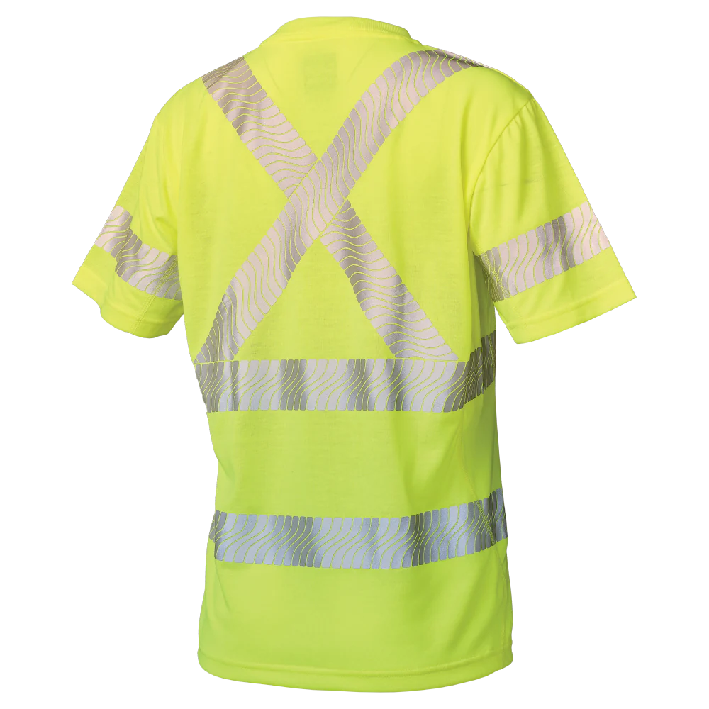 Women's Polyester Jersey Short Sleeve Safety T-Shirt by Tough Duck - Style ST23