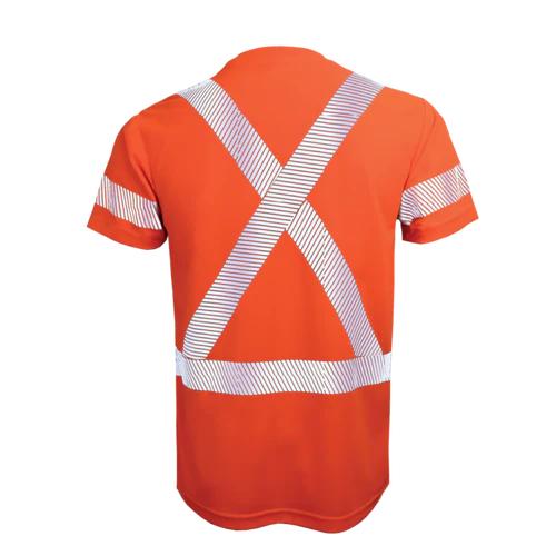 Hi-Visibility Short Sleeve Shirt By GATTS Workwear - Style STX2SS