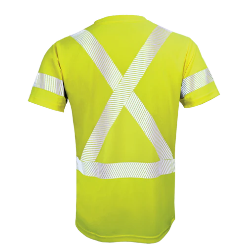 Hi-Visibility Short Sleeve Shirt By GATTS Workwear - Style STX2SS