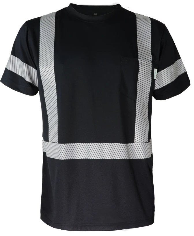 Hi-Visibility Short Sleeve Shirt By GATTS Workwear - Style STX2SS