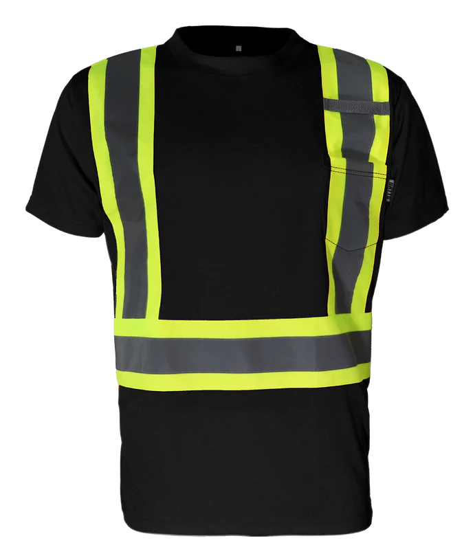 Hi-Visibility Short Sleeve Shirts by Gatts Workwear - Style STX4SS