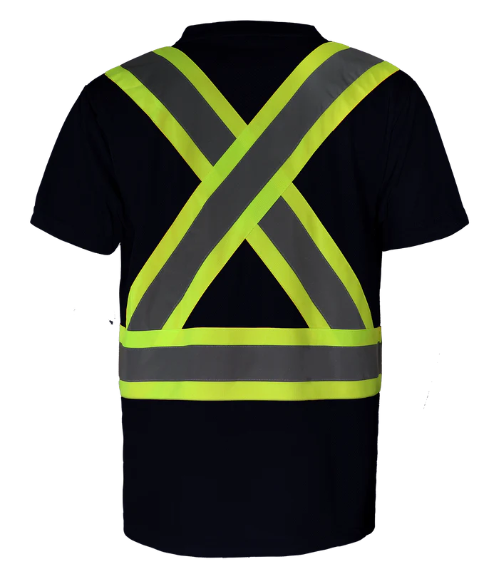 Hi-Visibility Short Sleeve Shirts by Gatts Workwear - Style STX4SS