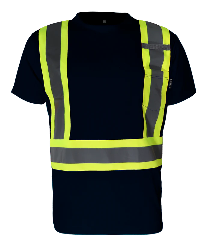 Hi-Visibility Short Sleeve Shirts by Gatts Workwear - Style STX4SS