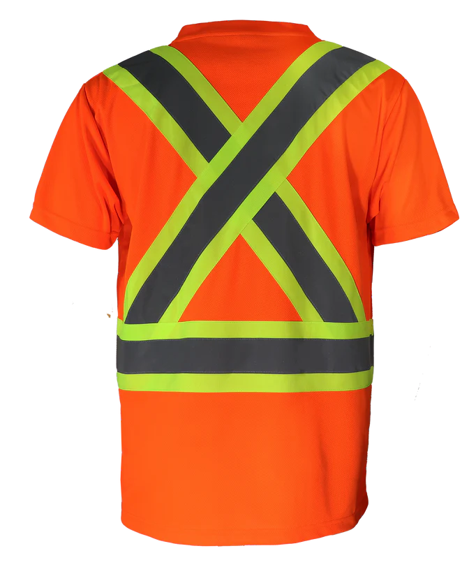 Hi-Visibility Short Sleeve Shirts by Gatts Workwear - Style STX4SS