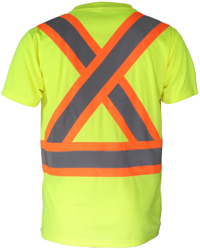 Hi-Visibility Short Sleeve Shirts by Gatts Workwear - Style STX4SS