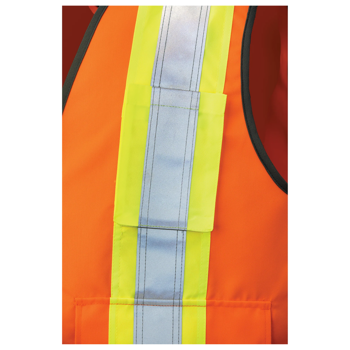 Poly Twill Deluxe Safety Vest by Tough Duck - Style SV12